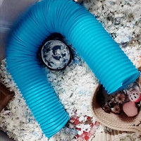 small bird enrichment toy tunnel for cage playground