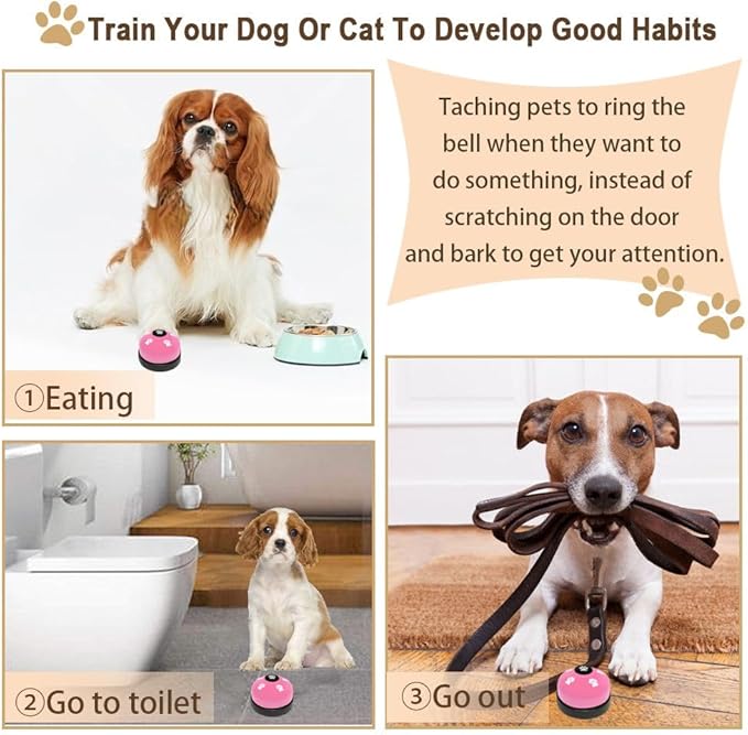 small dog potty training bells for communication and indoor use