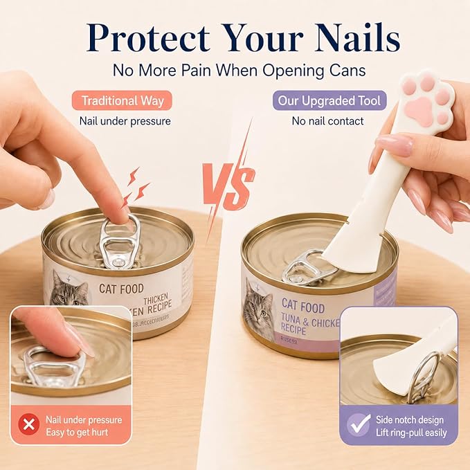 mini spatula for feeding cats and dogs from small jars