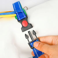 Dog walking harness and reflective leash set for small and medium dogs