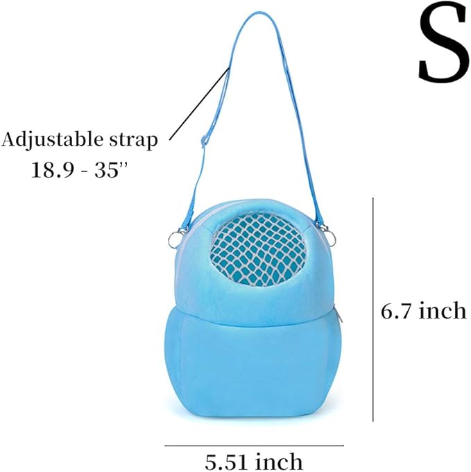 Small Pet Carrier Handbag for Dwarf Hamsters and Tiny Animals