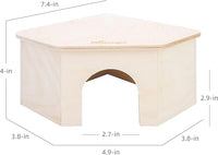 Small Pet Woodland Hideout for Hamsters Mice and Gerbils