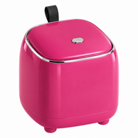 compact bathroom vanity trash can