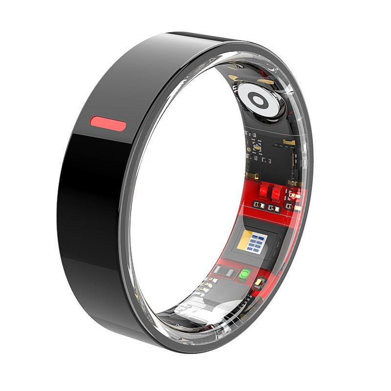 Smart activity ring with sleep insights and step counter
