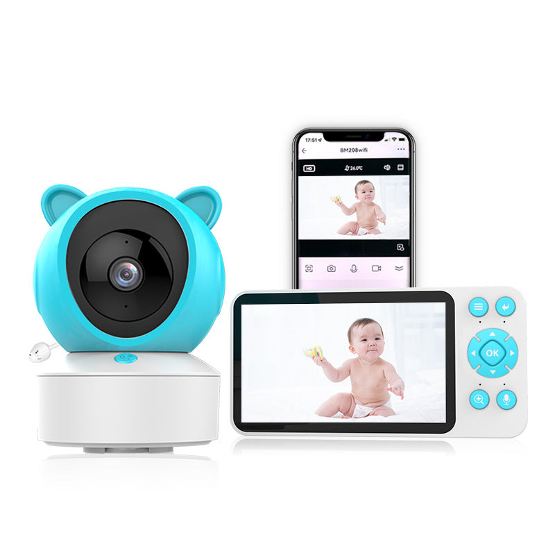 Smart baby room video monitor camera unit