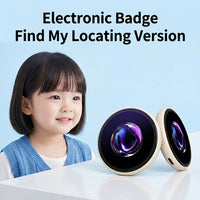 Smart badge connected with a compatible mobile application