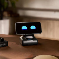 Smart desktop robot with interactive voice features