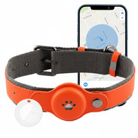 Smart dog collar cover holder for compatible tag device