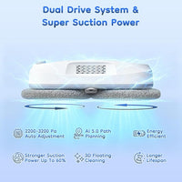 Smart navigation automatic window cleaner