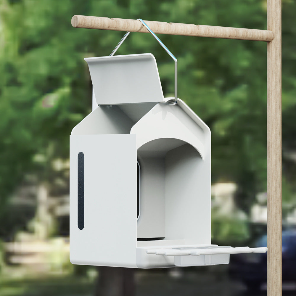 Smart Outdoor Bird Feeder With Wireless Viewing Design