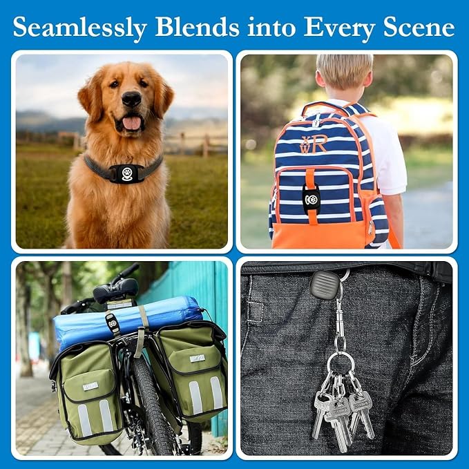 Smart pet collar accessory holder for dogs