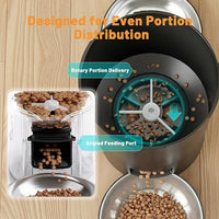 Smart Pet Feeder 4.2L Capacity for Multi Pet Homes
