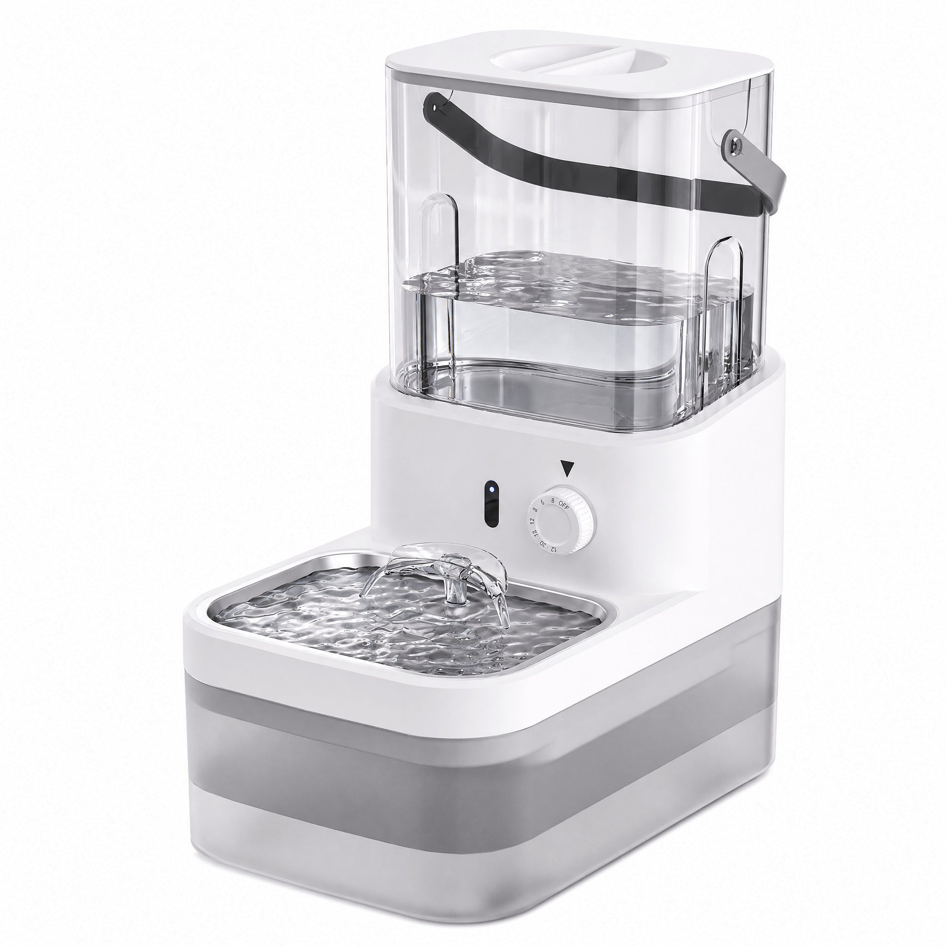 Smart Pet Water Fountain with Sensor Activated Water Flow