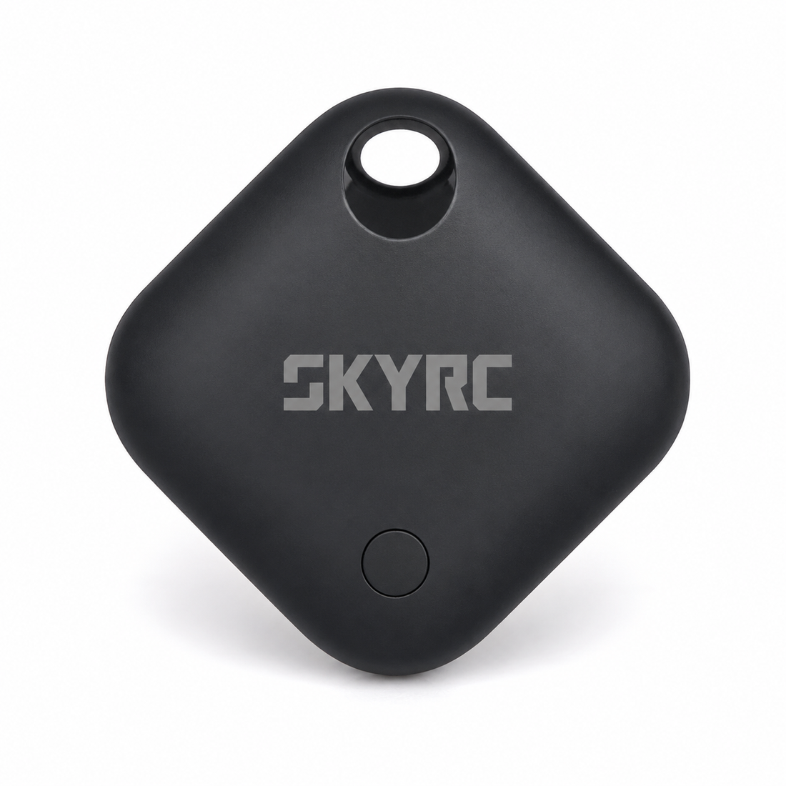 Apple Find My smart tag front view minimal design