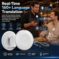 Smart translator device with digital display screen