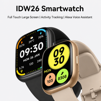 Front View of Bluetooth Calling Smart Watch with HD Display