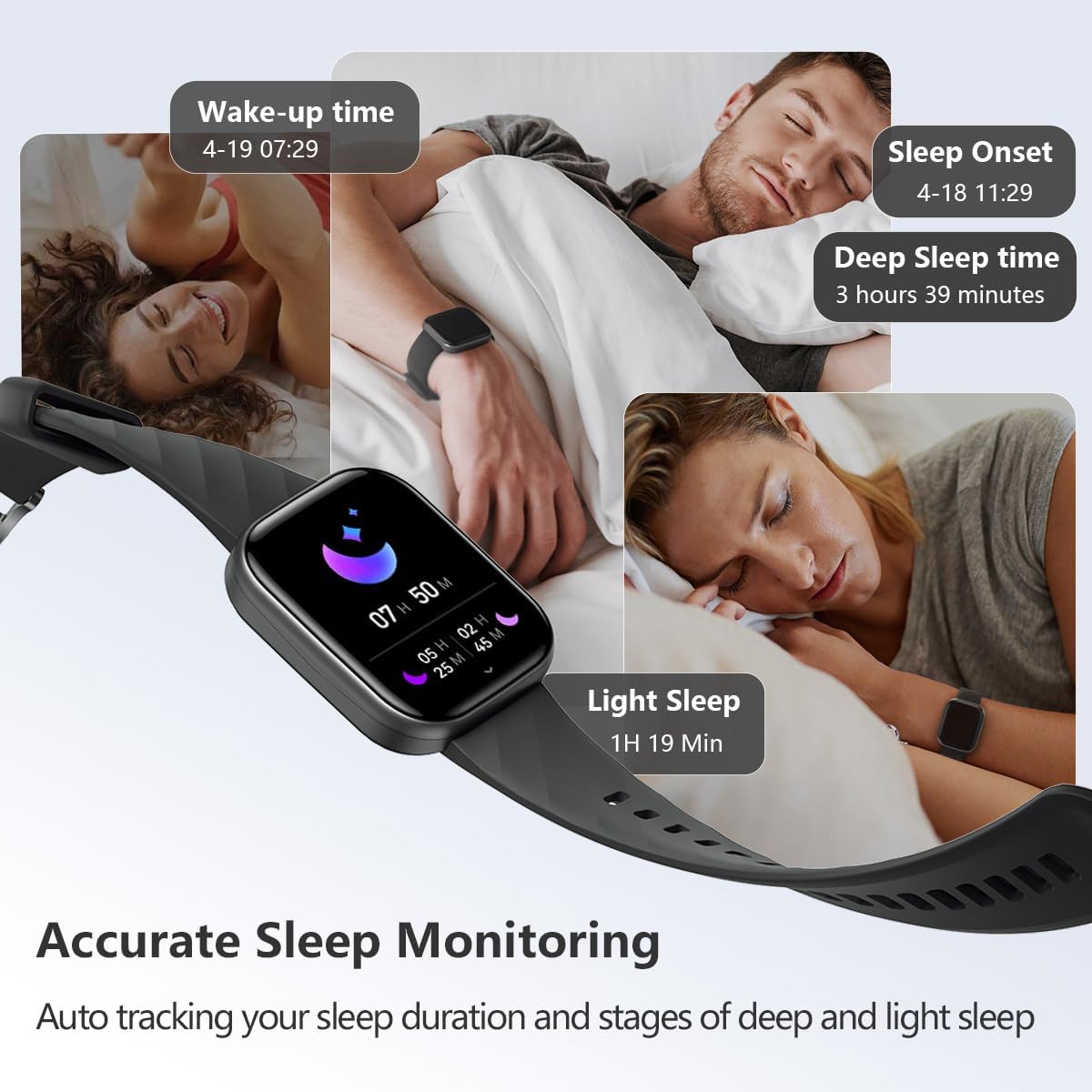 smartwatch with blood pressure and spo2 monitoring features