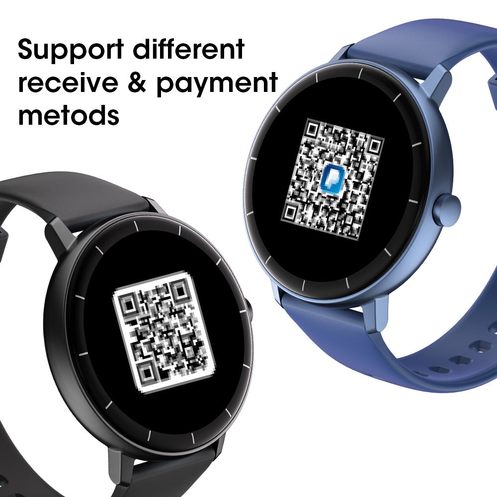 Unisex sports smart watch with adjustable strap designed for men and women comfort wear