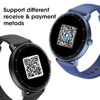 Unisex sports smart watch with adjustable strap designed for men and women comfort wear