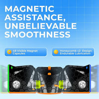 Smooth Turning Speed Cube – 3x3 Magnetic Cube for Quick Solving