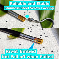 Snake Removal Tool with Strong Metal Hook