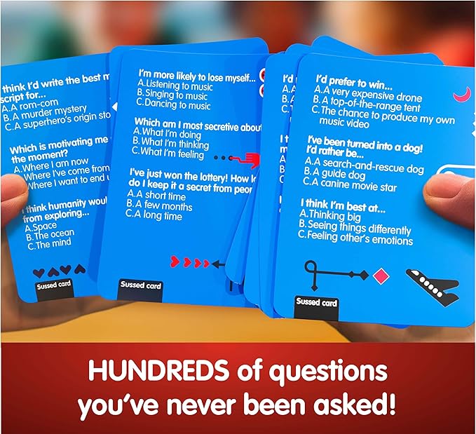 Social party card game for kids teens and adults