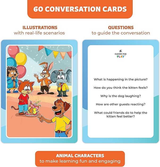 Social Skills Learning Game For Children Ages 4+