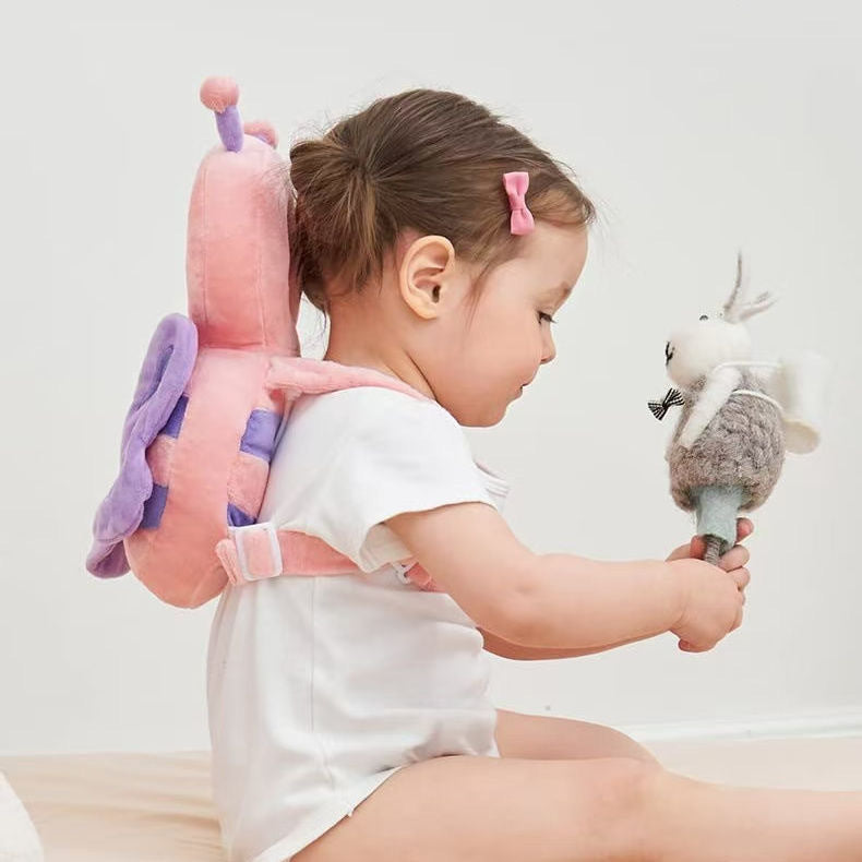 soft baby crawling head protector for early walking stages