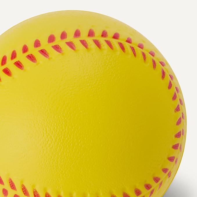 Baseball training balls with mesh storage bag