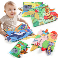 Soft Cloth Baby Book With Crinkle Sounds