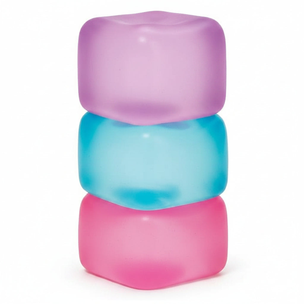 Soft cube fidget toy 2.25 inch size