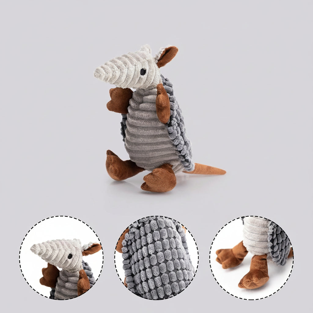 Soft Dog Toy with Comfortable Stuffed Construction for Pets