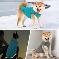 Soft Fleece Dog Vest With Stretch Fabric For Comfortable Wear