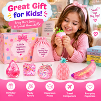 Soft fruit squishy toys with flexible texture