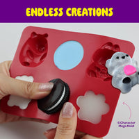 Squishy toy making set for creative play