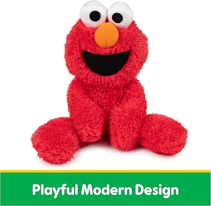 Soft stuffed animal buddy toy for babies and toddlers