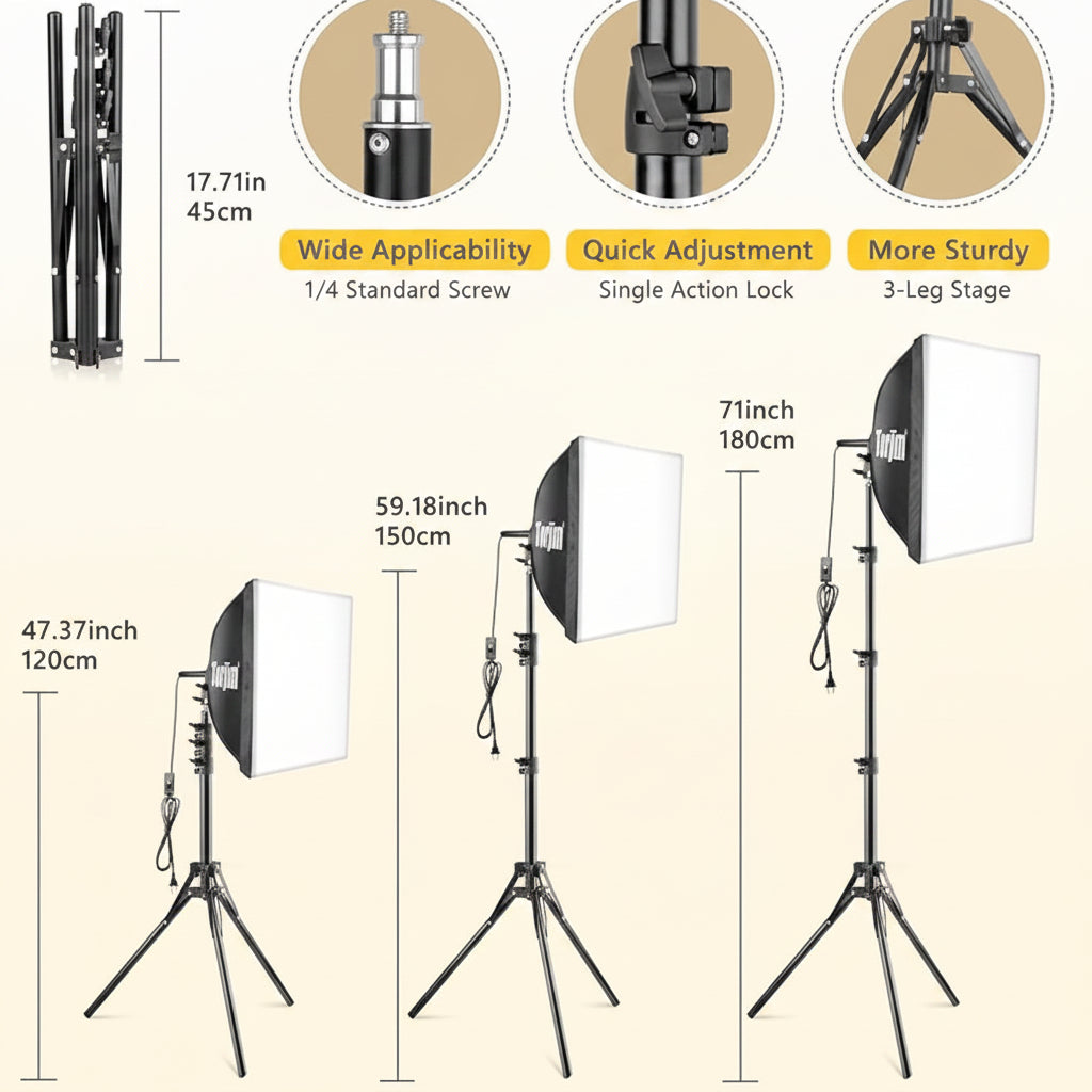Adjusting Color Temperature on LED Softbox Panel