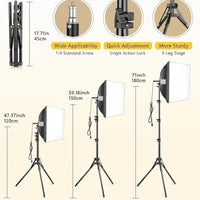Adjusting Color Temperature on LED Softbox Panel