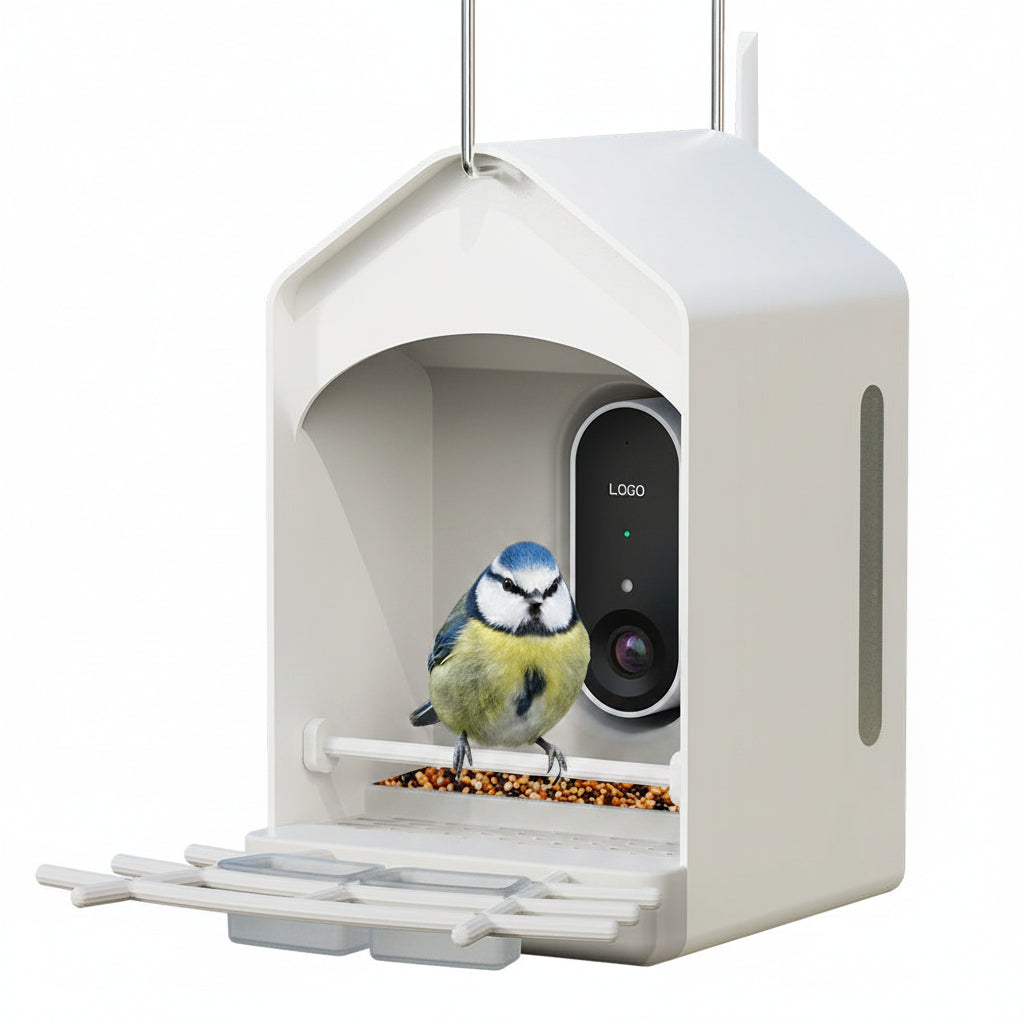 Solar Bird Feeder With HD Camera For Outdoor Bird Watching