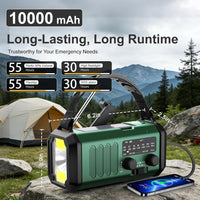 Solar lantern in use on campsite for outdoor illumination