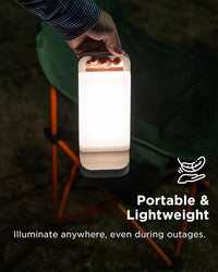 Solar-powered light for backpacking, camping, and emergency use
