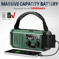 Solar Powered Weather Radio for Emergency and Outdoor Survival
