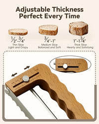 walnut bread knife and sourdough lame