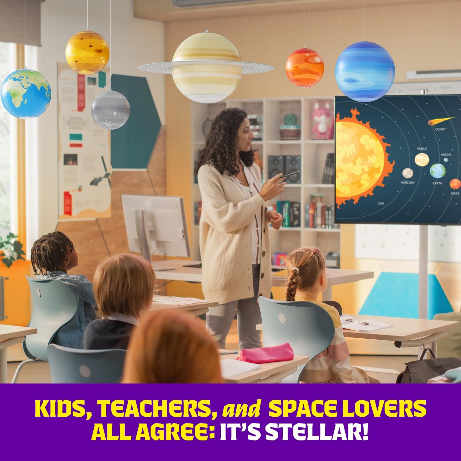 Space planet model for kids educational astronomy and science activities