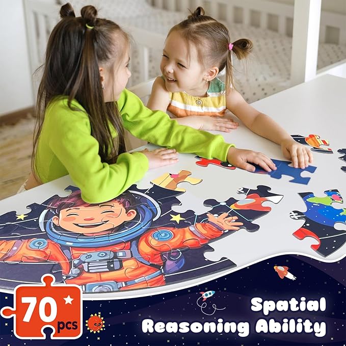 Space Puzzle 70 Piece Jigsaw Puzzle For Kids