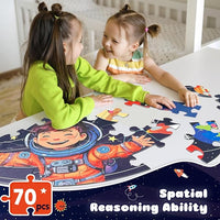 Space Puzzle 70 Piece Jigsaw Puzzle For Kids