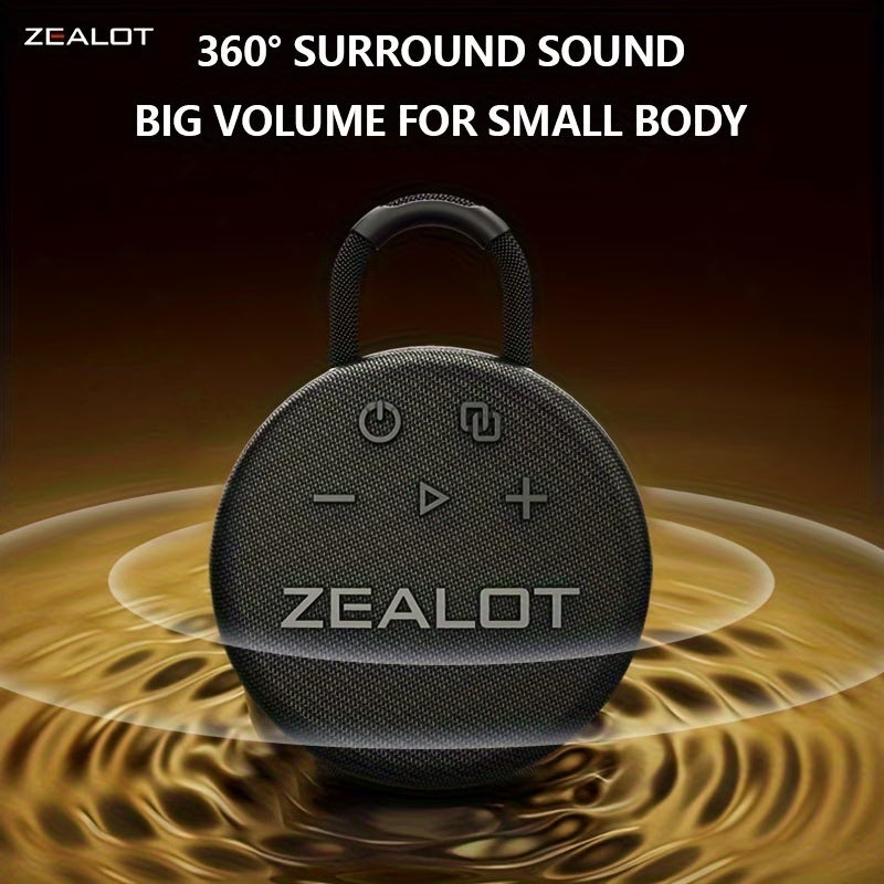 ZEALOT wireless speaker charging with cable