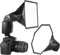 Speedlight softbox diffuser kit 2 pack for DSLR flash