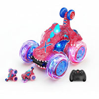 Spider design remote control stunt car for kids