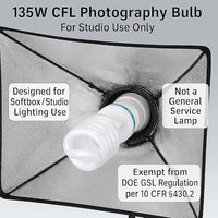 Spiral design CFL bulb for high brightness lighting